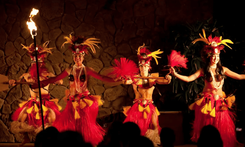 Grand Wailea Luau Performers